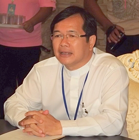 Rev. Michael Picharn Jaiseri will direct this year’s St. Patrick’s Day parade.